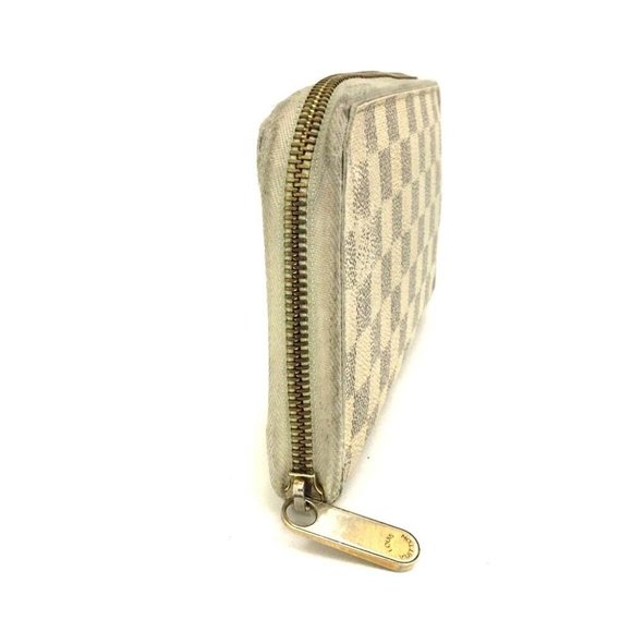 Louis Vuitton Damier Azur Zippy Zip Around Organizer Long Wallet /1K1564 - Picture 2 of 8